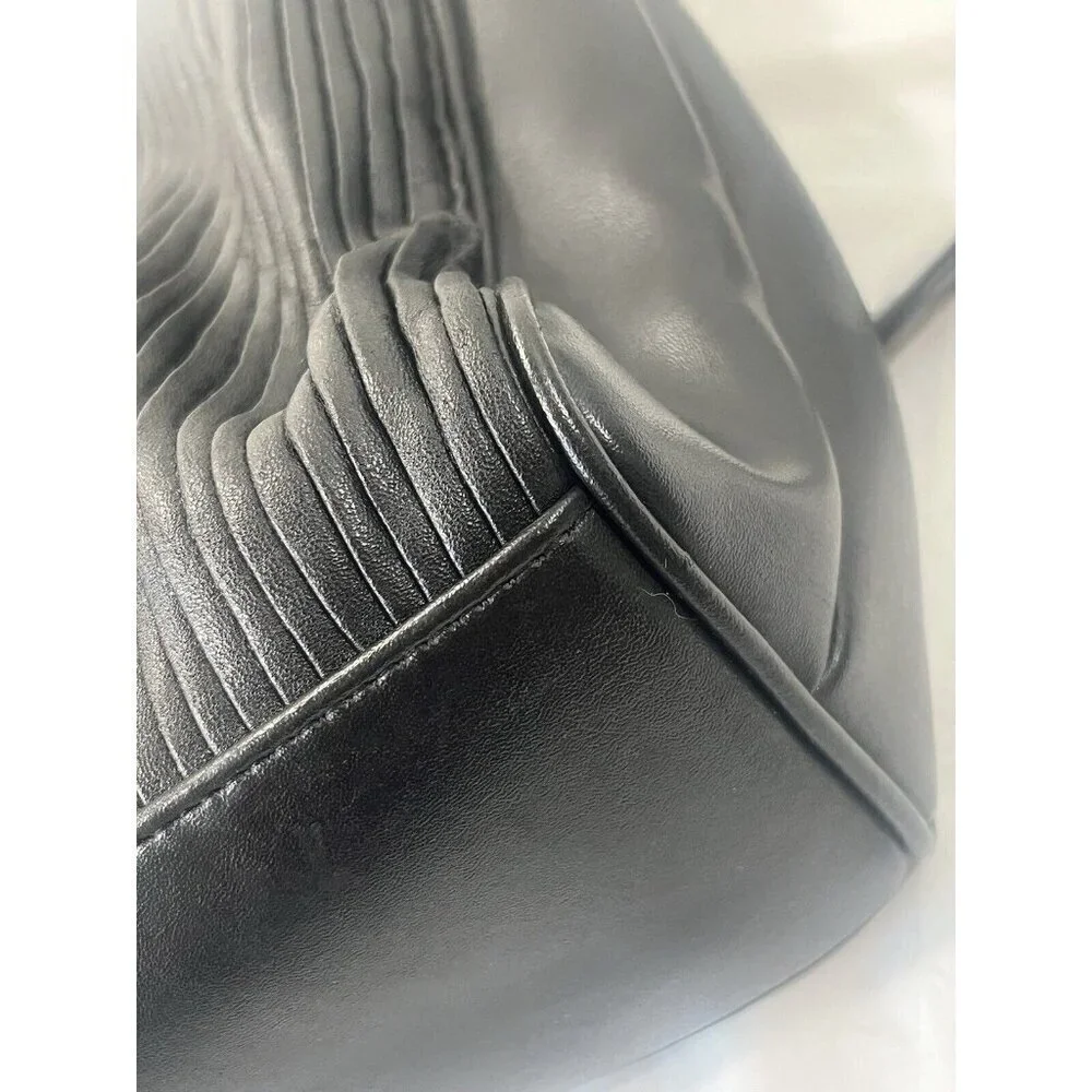 diahann carroll Ribbed leather purse